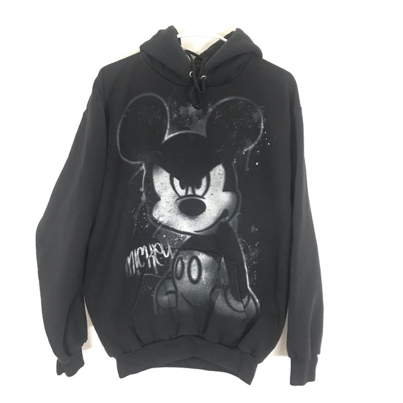 Graffiti Mickey Mouse Hoodie | Poshmark